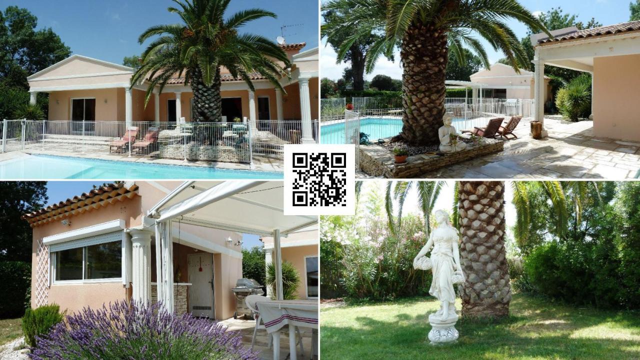 Bed and Breakfast Les Cigalous Restinclieres Exterior foto