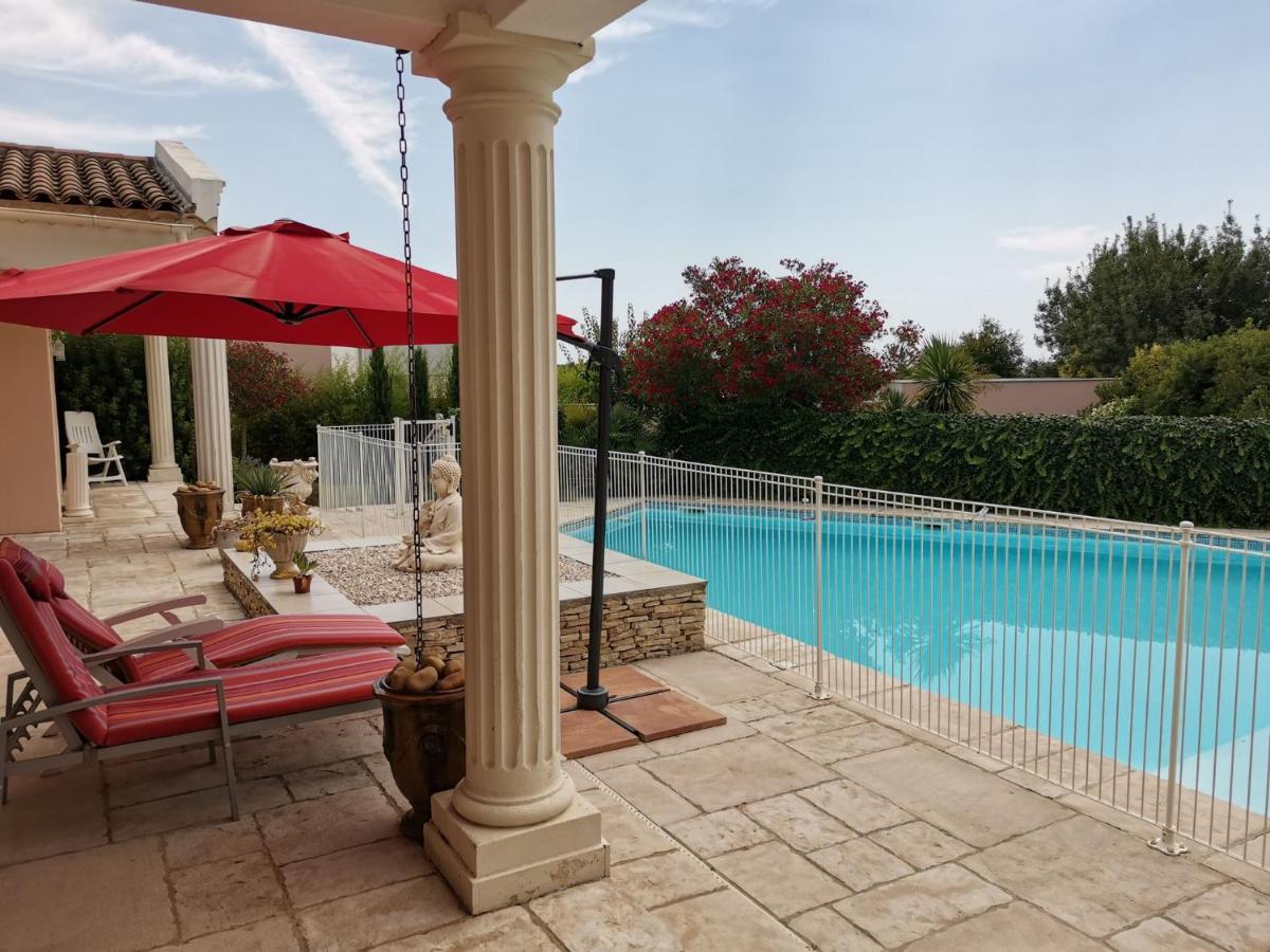 Bed and Breakfast Les Cigalous Restinclieres Exterior foto
